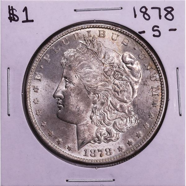 1878-S $1 Morgan Silver Dollar Coin