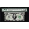 Image 1 : 1934C $10 Federal Reserve Note New York Fr.2008-B Wide PMG About Uncirculated 55EPQ