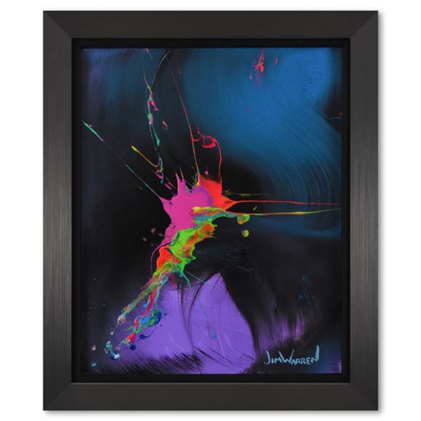 Jim Warren "Full Bloom" Original Acrylic Painting On Canvas
