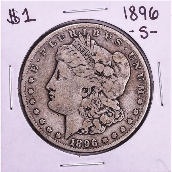 1896-S $1 Morgan Silver Dollar Coin