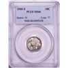 Image 1 : 1945-S Mercury Dime Coin PCGS MS66