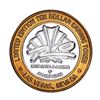Image 2 : .999 Silver Rio Suite Hotel & Casino Las Vegas $10 Casino Limited Edition Gaming Token