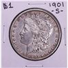 Image 1 : 1901-S $1 Morgan Silver Dollar Coin