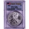Image 1 : 2001 $1 American Silver Eagle Coin PCGS MS68 First Strike