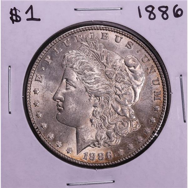 1886 $1 Morgan Silver Dollar Coin