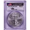 Image 1 : 2014 $1 American Silver Eagle Coin PCGS MS70 Mercanti Signature