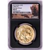 Image 1 : 2019 $50 American Gold Buffalo Coin NGC MS70 First Day of Issue