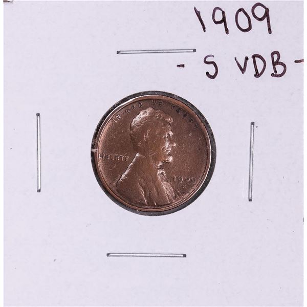 1909-S VDB Lincoln Wheat Cent Coin