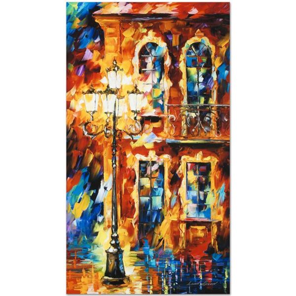 Afremov (1955-2019) "Old Light" Limited Edition Giclee On Canvas