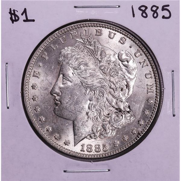 1885 $1 Morgan Silver Dollar Coin