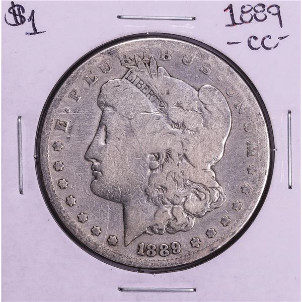 1889-CC $1 Morgan Silver Dollar Coin