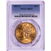 Image 1 : 1897-S $20 Liberty Head Double Eagle Gold Coin PCGS MS62