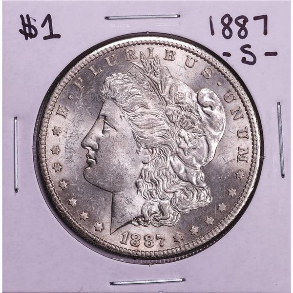 1887-S $1 Morgan Silver Dollar Coin