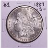 Image 1 : 1887-S $1 Morgan Silver Dollar Coin