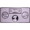Image 1 : 2008 & 2008-W $1 American Silver Eagle (3) Coin Set NGC MS69/PF69 Ultra Cameo