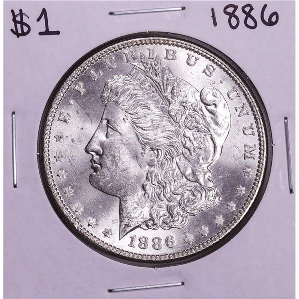 1886 $1 Morgan Silver Dollar Coin