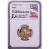 Image 1 : 2019 $10 American Gold Eagle Coin NGC MS70 Don Everhart Signature