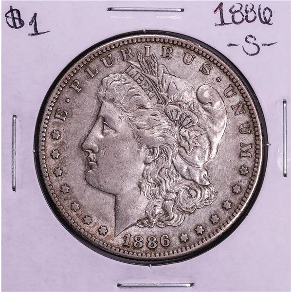 1886-S $1 Morgan Silver Dollar Coin