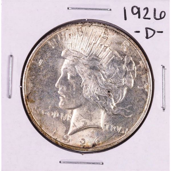1926-D $1 Peace Silver Dollar Coin