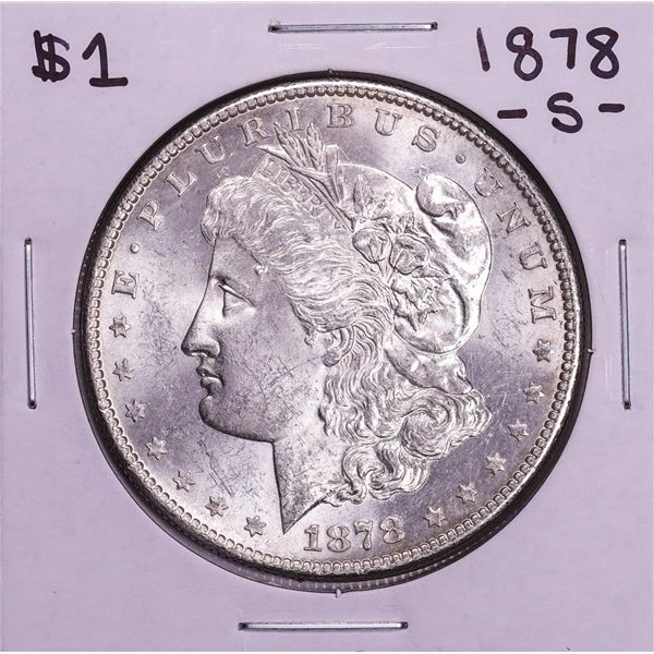 1878-S $1 Morgan Silver Dollar Coin