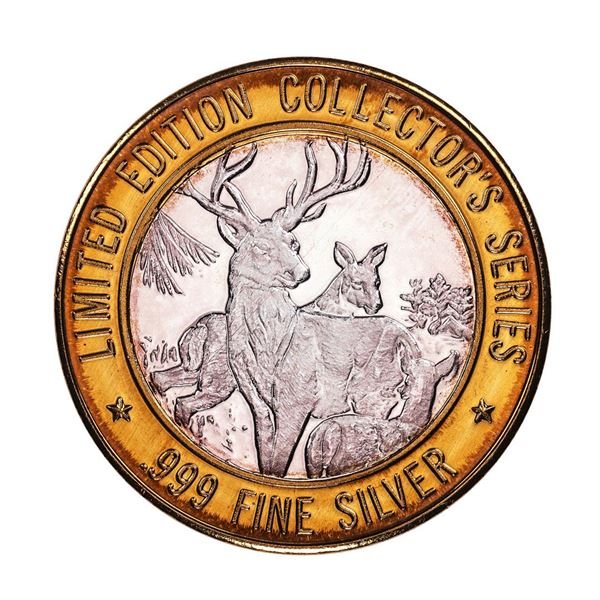 .999 Fine LAC Vieux Desert Casino Watersmeet, MI $10 Limited Edition Gaming Token