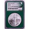 Image 1 : 2006 $1 American Silver Eagle Coin NGC MS69