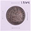 Image 1 : 1864 Seated Liberty Half Dollar Coin