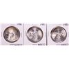 Image 1 : Lot of (3) 1980 Mexico Onza Silver Coins