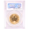 Image 2 : 2005 Canada $50 Maple Leaf Gold Coin PCGS MS69 Experimental Issue