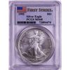 Image 1 : 1992 $1 American Silver Eagle Coin PCGS MS68 First Strike