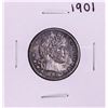 Image 1 : 1901 Barber Quarter Coin