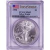 Image 1 : 1998 $1 American Silver Eagle Coin PCGS MS69 First Strike