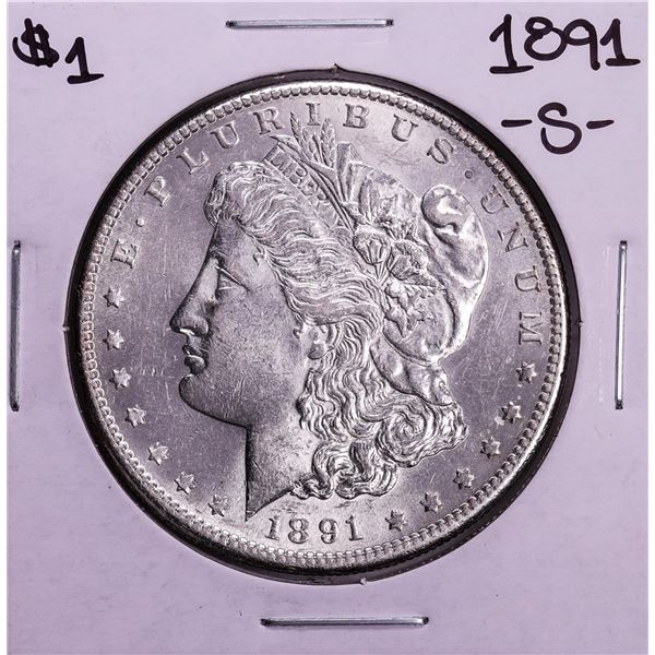 1891-S $1 Morgan Silver Dollar Coin
