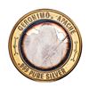 Image 2 : .999 Silver Geronimo Apache $10 Casino Limited Native American Series Gaming Token