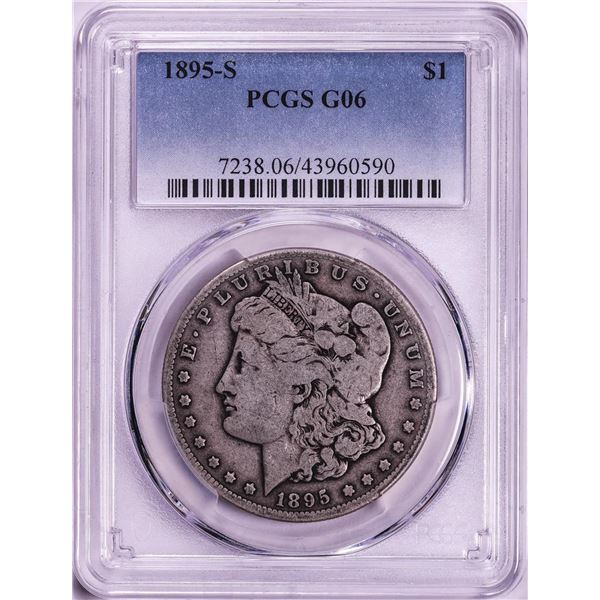 1895-S $1 Morgan Silver Dollar Coin PCGS G06