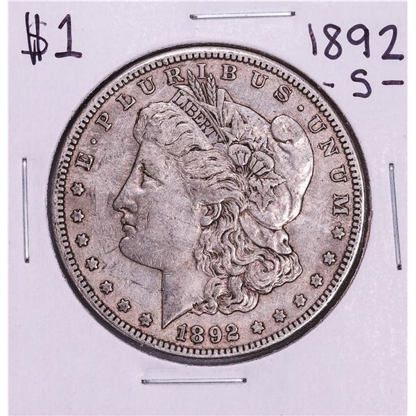 1892-S $1 Morgan Silver Dollar Coin