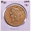 Image 1 : 1894-S $20 Liberty Head Double Eagle Gold Coin