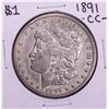 Image 1 : 1891-CC $1 Morgan Silver Dollar Coin