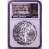 Image 1 : 2021-(P) Type 1 $1 American Silver Eagle Coin NGC MS69 Early Release Emergency Issue