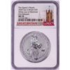 Image 1 : 2020 Great Britain 5 Pounds The Queen's Beasts 2oz Silver Coin NGC MS70 First Releases