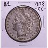 Image 1 : 1878-CC $1 Morgan Silver Dollar Coin