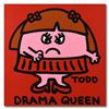 Image 1 : Todd Goldman "Drama Queen" Original Acrylic Painting On Canvas