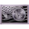 Image 2 : 2000 $1 American Silver Eagle Coin & 2oz Silver Bar Set