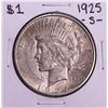 Image 1 : 1925-S $1 Peace Silver Dollar Coin