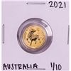 Image 1 : 2021 Australia $15 Lunar Year of the Ox 1/10 Oz Gold Coin