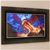 Image 2 : Greg Hildebrandt "Smaug Destroys Laketown" Print Giclee On Canvas