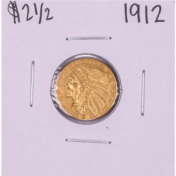 1912 $2 1/2 Indian Head Quarter Eagle Gold Coin