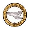 Image 2 : .999 Silver Boomtown Hotel & Casino Las Vegas $10 Limited Edition Gaming Token