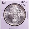 Image 1 : 1881-S $1 Morgan Silver Dollar Coin
