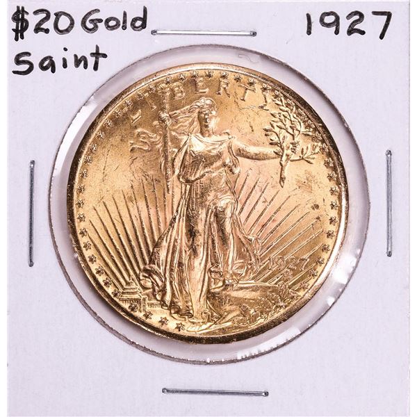 1927 $20 St. Gaudens Double Eagle Gold Coin